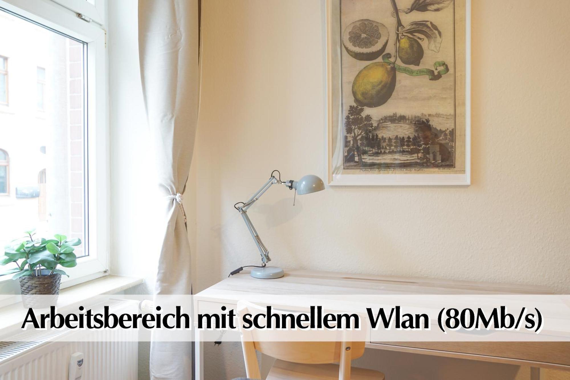 Grossraum-apartments Mit 2sz, Wz, Kueche, Smart-tv, Parken, Etc Erfurt