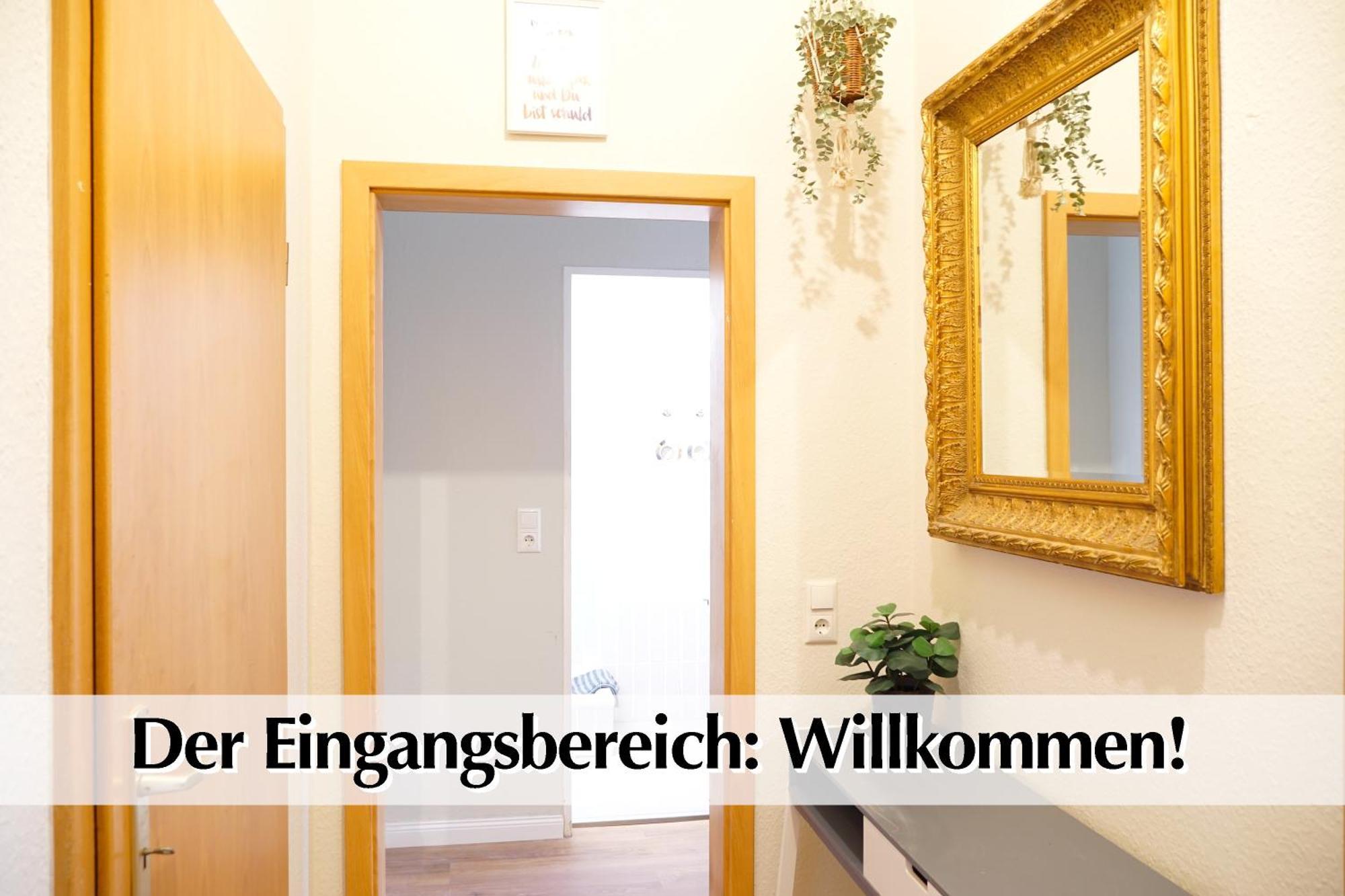 Grossraum-apartments Mit 2sz, Wz, Kueche, Smart-tv, Parken, Etc * Erfurt