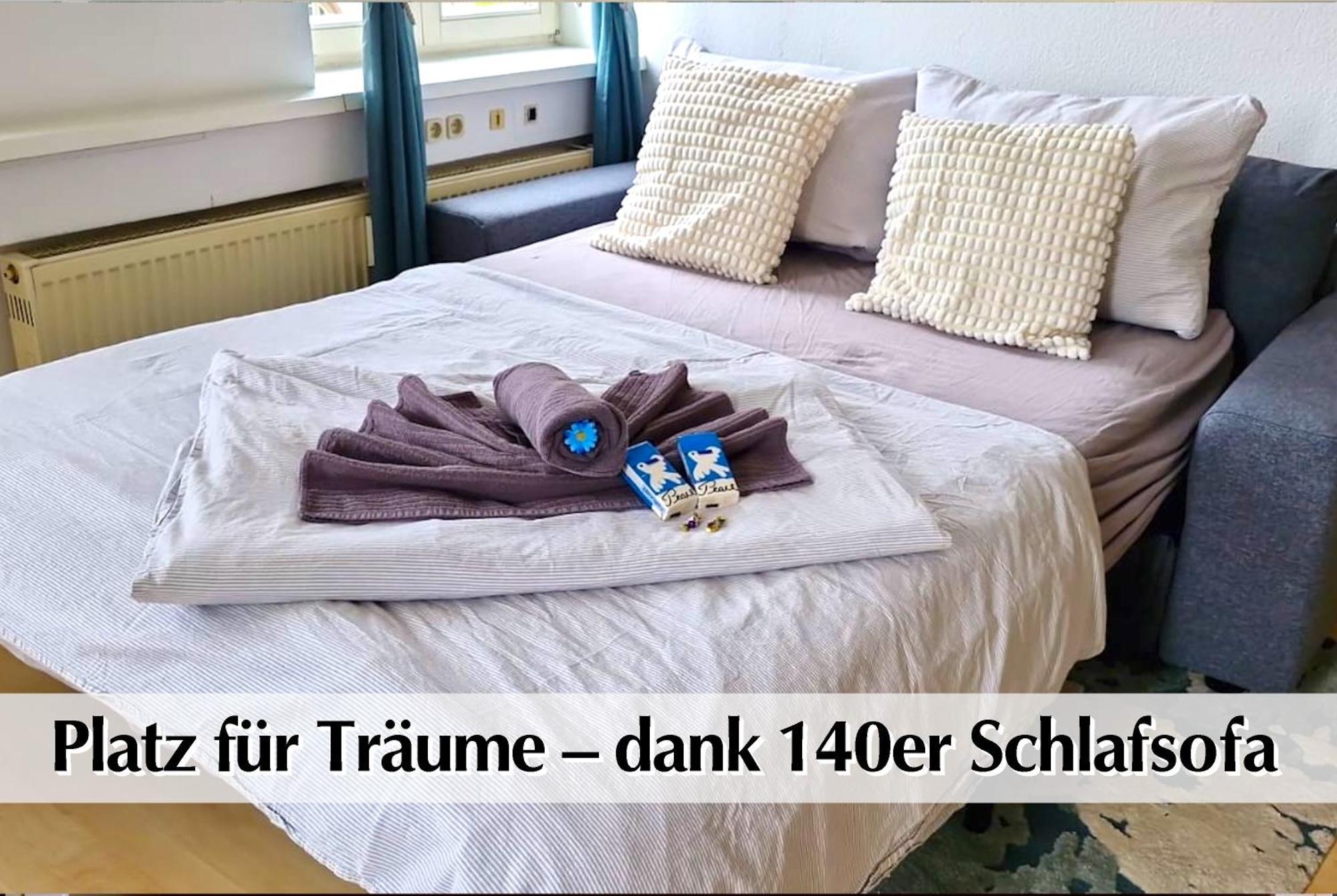 Grossraum-apartments Mit 2sz, Wz, Kueche, Smart-tv, Parken, Etc Appartamento Erfurt